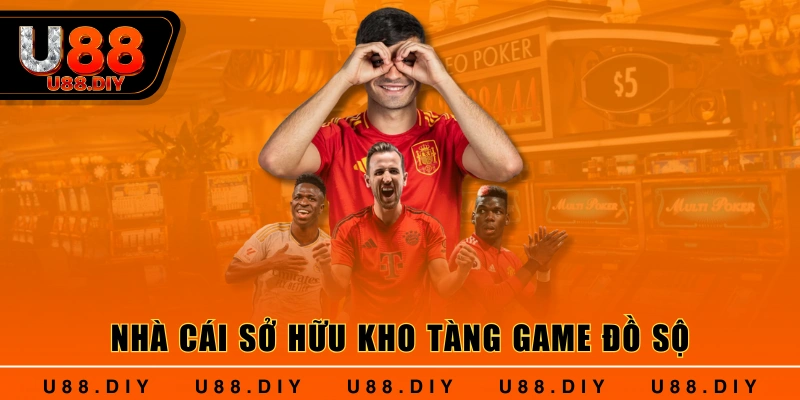 Nhà cái sở hữu kho tàng game đồ sộ Nhà cái sở hữu kho tàng game đồ sộ
