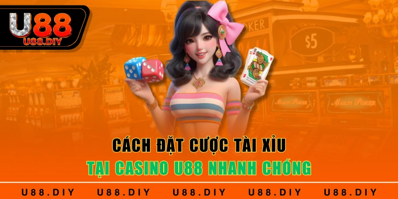 Cách đặt cược tài xỉu tại casino U88 nhanh chóng Cách đặt cược tài xỉu tại casino U88 nhanh chóng