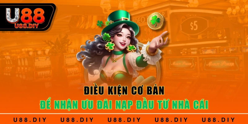 Điều kiện cơ bản để nhận ưu đãi nạp đầu từ nhà cái Điều kiện cơ bản để nhận ưu đãi nạp đầu từ nhà cái