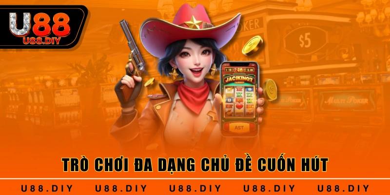 Trò chơi đa dạng chủ đề cuốn hút 